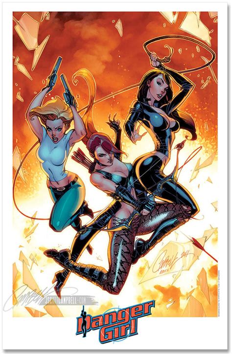 j scott campbell|j scott campbell danger girl.